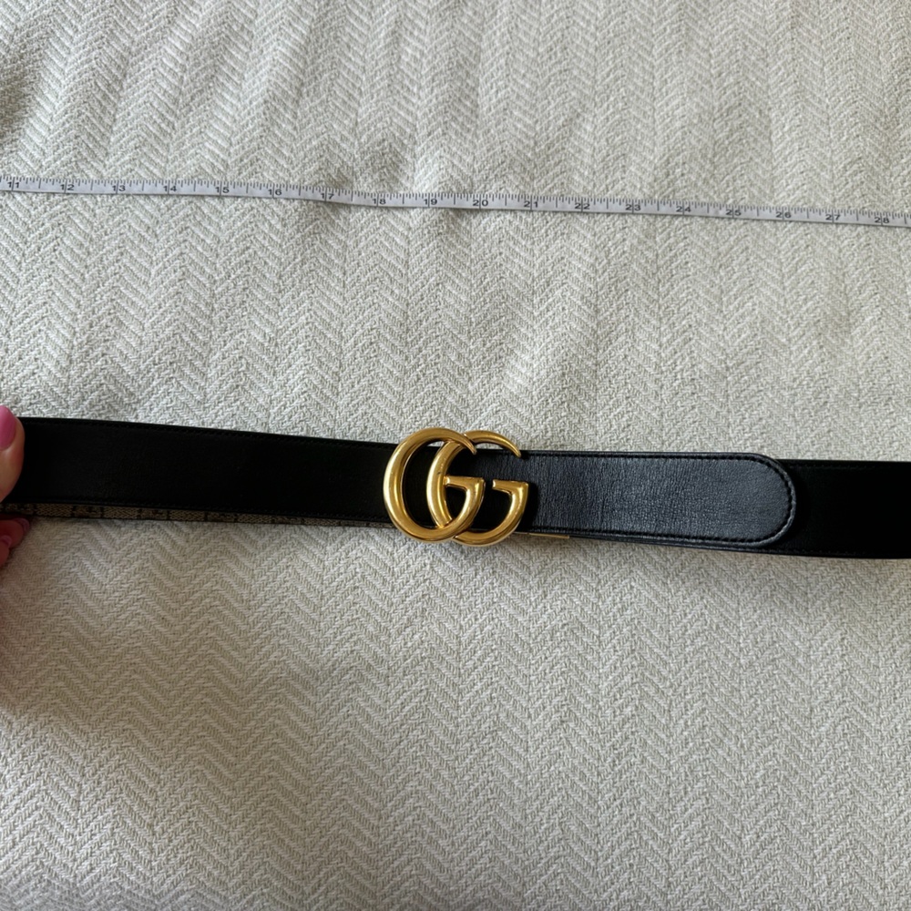 Gucci Belt Oversize GG Reservible - Picture 13 of 16